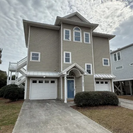 4Br3BA House at S. Topsail Private Beach, Pool & Dock Access. June 5-11 Discount