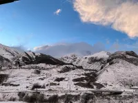 Hotel Axien Kazbegi - Bergblick