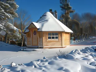 La Bergerie du Plateau Hotels in Cros-de-Georand