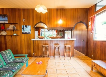 Pension TE Miti - Plage-Beach 200m - Mahana Parc & Vaiava Beach pk18 - B&B Chambres ou Dortoir