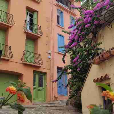 High-end duplex Le Mirador au Faubourg, view of Collioure Bay, Garage, Air cond Hotel Exterior