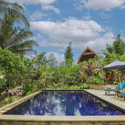 Tukad Gepuh Cottage And Resto Отели рядом с достопримечательностью «Обзорная площадка Пулау-Серибу»