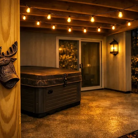 Hot Tub • Game Room • Firepit • Private 2 Acres • Poconos • Pet Friendly