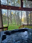 新上架-狂野雪怪-艾蘭帕克質樸風小屋：熱水浴缸、桑拿 - 小木屋