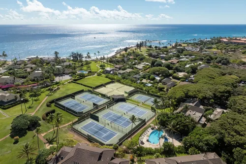 Luxury Condo In Poipu Beach, Central Air Conditioning, Pools and Mountain Views