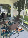 Closed in Courtyard Villa,2 Golf Carts, 2 Bedrooms and Walk to 5 Local Pools.