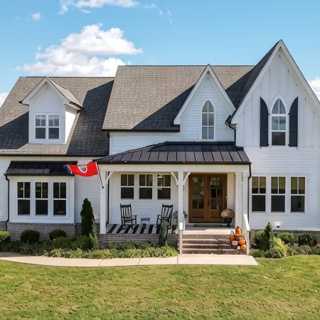 Gated Private Estate With Pool, Hilltop Views, and Game Room on 8 acres