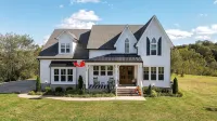 Gated Private Estate With Pool, Hilltop Views, and Game Room on 8 acres