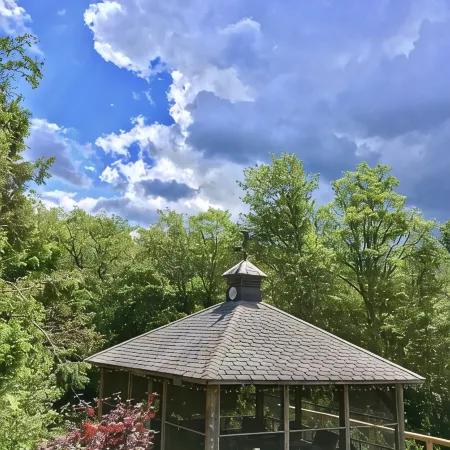 The Blue House on the Hill Catskills—VIEWS