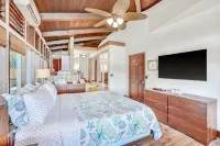 Direct Oceanfront Kalapaki Beach Home, Wrap-Around Lanai, A/C, Views, Sleeps 8 - شرفة