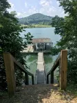 Colorful lakeside home with beautiful views and dock access - Wifi