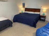 Water front, private beach, steps from down town Hoodsport with lots of parking.
