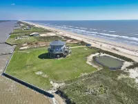 THE ROUND HOUSE AT SARGENT BEACH AMAZING 360 DEGREE VIEWS 薩金特住宿飯店