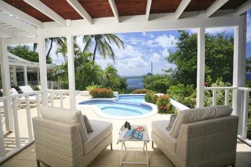 Beautiful cliffside 3 bedroom villa - Saline Reef 3 Villa by RedAwning - 4-Star