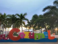 Affordable Beachfront Luxury 3 Br Condo 4TH FL the Famous   Landmark  of Cozumel - Private Pool