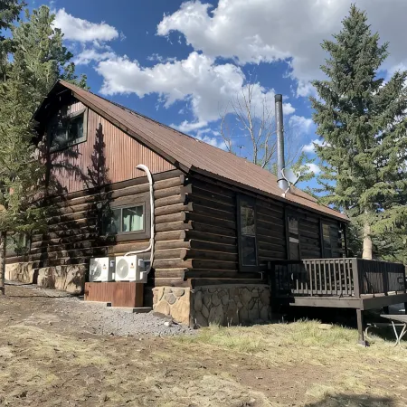 Historic Log Cabin in Greer, AZ.  Located near Molly Butler's & Sunrise Ski Area