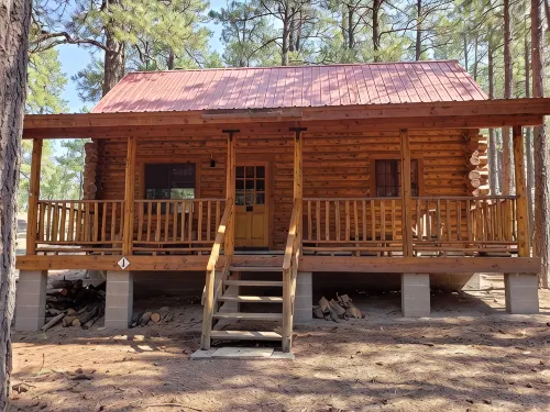 Circle Pine Ranch-"The Real Log Cabin Experience" - 홈스테이