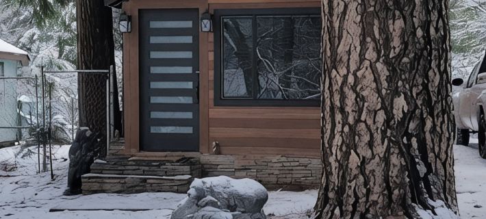 Cozy modern little cabin in Crestline Hotels in Crestline