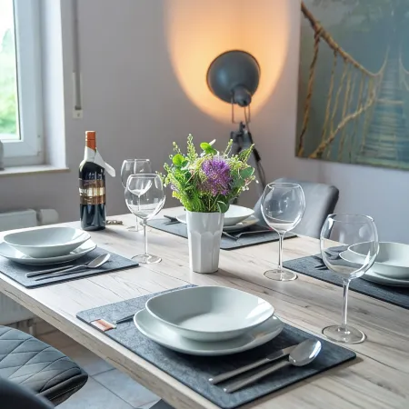 Apartment Morgenstern 85 sqm on 2 floors with loggia in a quiet location