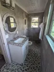 Remodeled Cabin on 40 private acres of Wind River frontage with R/V hookup. - 4-Star