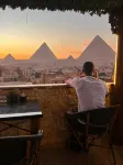 بيراميدز هيلز فيو - غرفة مطلة على الجبل