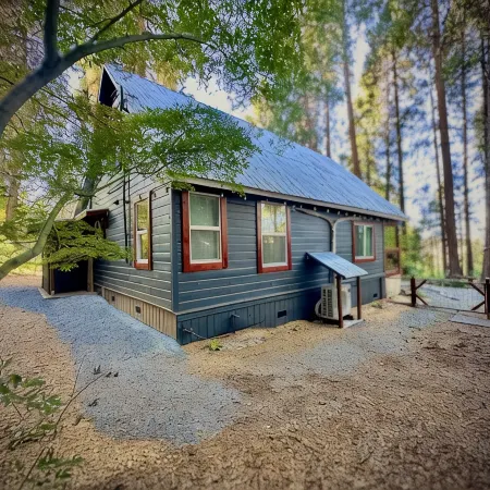 Forest Mountain Cabin, minutes to Downtown, trails, rivers & lakes