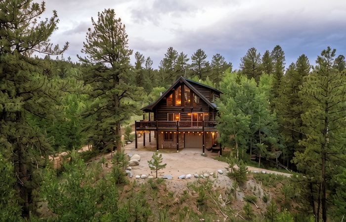 Bailey Bear Haus - Colorado Mountain Log Cabin Getaway. Pet friendly!
