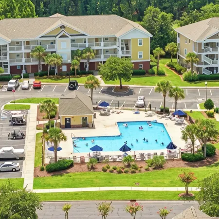 Modern Golf-View Condo • Barefoot Resort • Amazing Pools • Premium Beach Gear