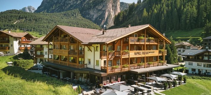 Freina Mountain Lifestyle Hotel Hotele w: Selva