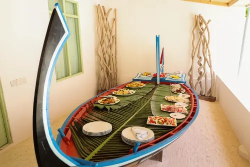 Shifa Lodge Maldives - parcheggio