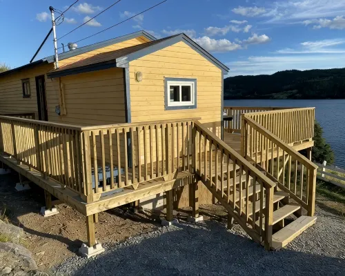一臥室兩浴室海濱度假屋（海景） 特里尼蒂住宿飯店