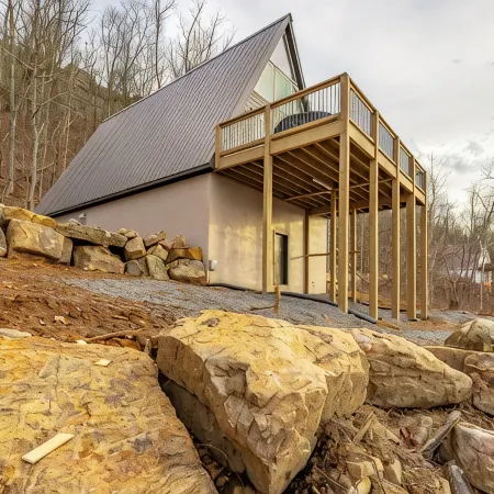 A-Frame Cabin /w Incredible Mountain & Sunset Views! Hang Gliders fly overhead