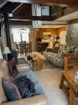 Cozy Chalet at Ski Brule Mountain ski resort in Iron River MI - Hytter