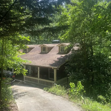 River Retreat on the Nottely river in Blairsville, GA. Fishing&Hiking Lic#033210