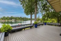 Waterfront home with  Private Dock, Lake Toys, EV Charger at Lost Lake
