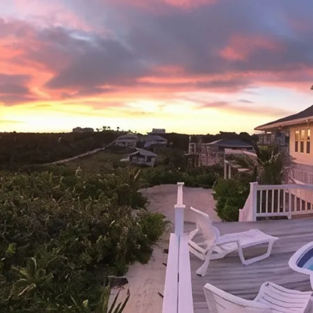 Barefoot Beach - oceanfront beach house w/ private beach, sunrise & sunset views