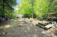 Private Beach Lake House! Kayaks, Sunset, Firepit - 4-Star