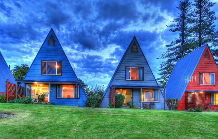 A-Frame Chalets @ Mokutu