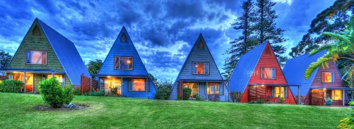 A-Frame Chalets @ Mokutu - parking
