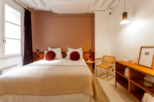 Calm apartment near Montorgueil - 1 bedroom - A/C - Saint Sauveur II by Habitat Parisien - ที่มีอ่างอาบน้ำ