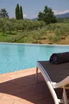 Villa Pacini - Just 1,8 km Outside Lucca Wall - Pool - Mountain view