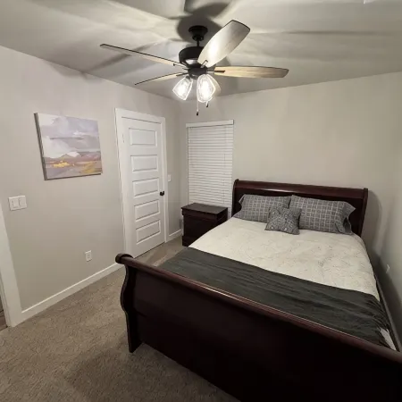 Charming 3-bedroom house with gym