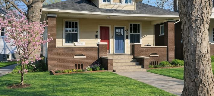 House of Color A / King 1Bd/1BA Apt Hotels in Vanderburgh County