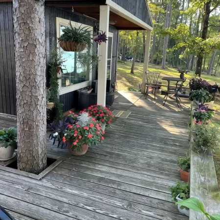 Small cabin right on the lake !