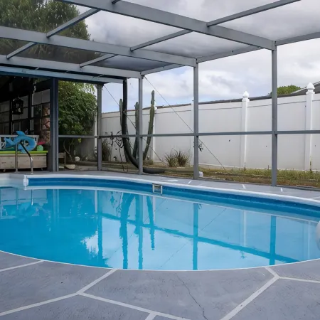 Private 2Br/2BA Home: Saltwater Pool, Fenced Yard, Sleeps 6