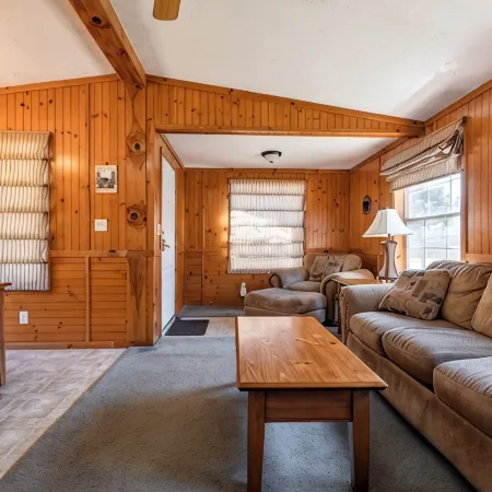 The Bear Cabin at the Riviera Resort in Neillsville, Wisconsin!