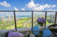 Huanhai Holiday Apartment (Yangjiang Hailing Island Poly Yintan Branch) - balkon