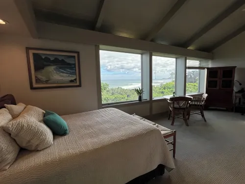 Secluded Oceanfront Cottage- in Princeville – Private large Spa & Stunning Views - Condos