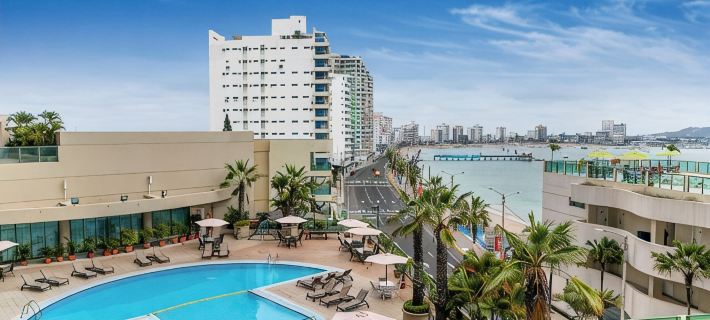 Beachfront apartment with a view, for 2-8 people at Hotel Colon Salinas Hotels in Salinas