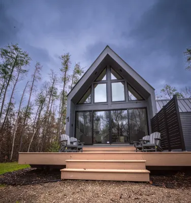 New Modern Chalet in the Woods - 1  • Near Rivers, Trails & Lake Michigan